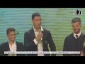 Cristiano Ronaldo speaks Italian