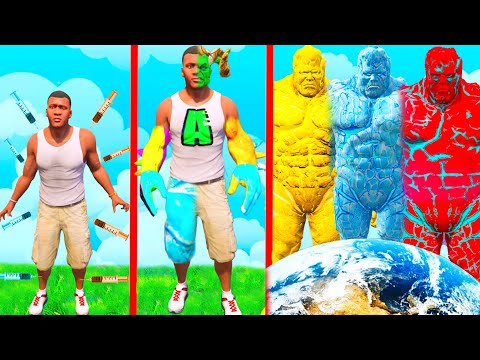 Franklin Enter All Father God's Head To Control All Father God Brain in GTA 5!