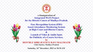 e-Inauguration of I.T. initiatives- Wifi Project, FRS based Attendance System & Video-Audio Spots.;?>
