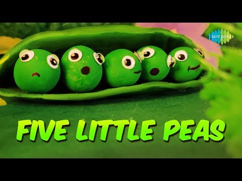 Five Little Peas - Popular Nursery Rhyme & Kids Song With Lyrics | Saregama Kids