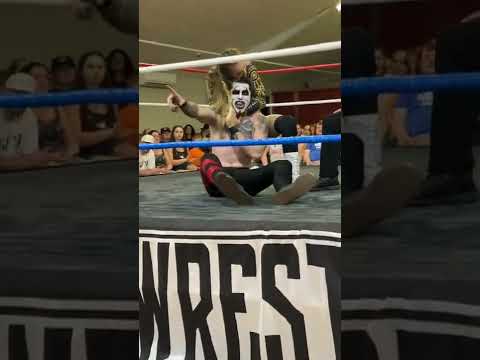 Ava everett is even more evil than Danhausen #limitless #aew #intergender #wrestling