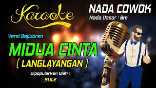 Download lagu Karaoke MIDUA CINTA ( Langlayangan ) Sule - Nada Pria mp3
