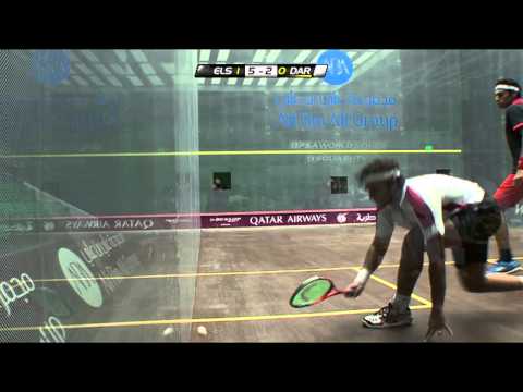 Squash : Qatar Classic 2013 - Semi-Final Roundup Elshorbagy v Darwish