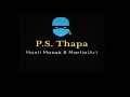 PS Thapa Practicing Pencak Silat Martial Arts