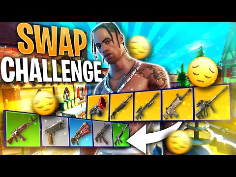 FORTNITE MI ODIA!! LA SWAP CHALLENGE PIÙ SFORTUNATA DI SEMPRE !!