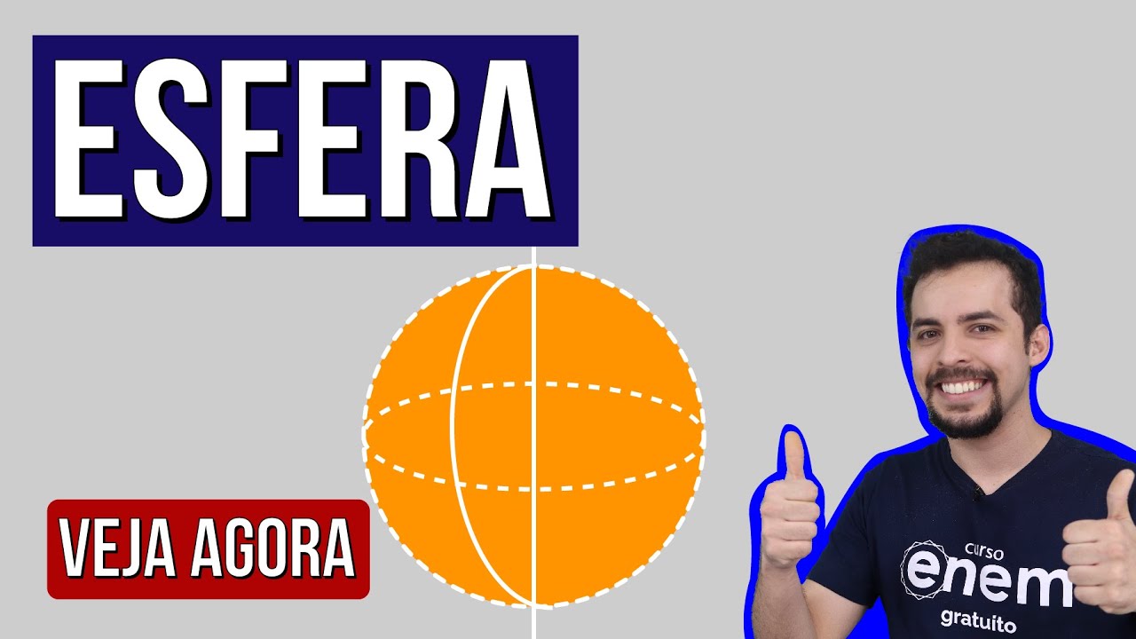 ESFERA: como resolver as questões | RESUMO DE MATEMÁTICA ENEM Professor Lucas Borguezan