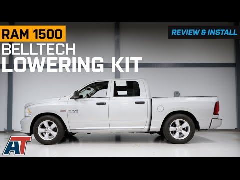 2009-2018 RAM 1500 Belltech Lowering Kit with Street Performance Shocks Review & Install
