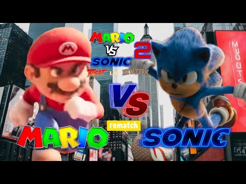Mario vs Sonic (Rematch) (Mario vs Sonic 2 Part 8)