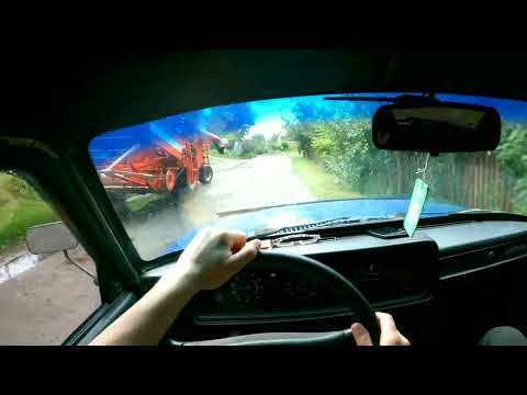 Еду на ваз 2107 вид от первого лица.