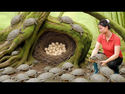 Harvesting 1000kg of eels and chicken eggs in the countryside - Bringing them to the market for Sale