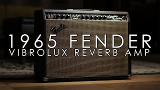 Video thumbnail for "Pick of the Day" - 1965 Fender Vibrolux Reverb by Emerald City Guitars
