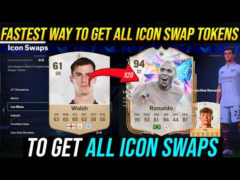 How To Get All ICON SWAPS in SHORTEST AMOUNT of Time & Games - FC 26