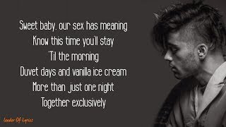 ZAYN - Let Me (Lyrics)