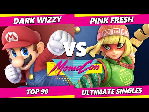 MomoCon 2022 - Dark Wizzy (Mario) Vs. Pink Fresh (Min Min) SSBU Ultimate Tournament