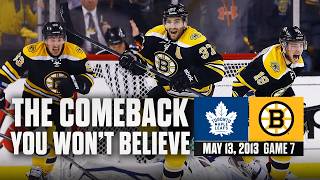 FULL REPLAY: Unbelievable Game 7 Comeback! Leafs @ Bruins | 2013 Stanley Cup Playoffs