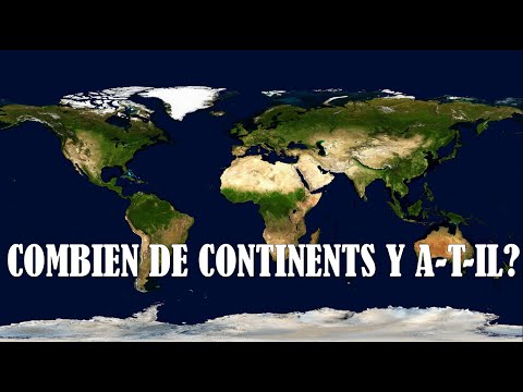 Combien de continents y a-t-il 