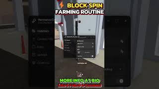 Block Spin ATM Farming Routine ā Auto Loot & Easy Cash šø #robloxscript #blockspin #roblox