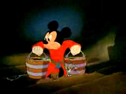 Fantasia 1940   The Sorcerer's Apprentice   Walt Disney Cartoon Movie