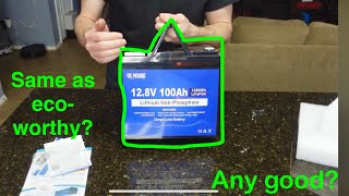 DC House 12v 100AH LifePo4 Battery Review