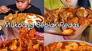 Download lagu Mukbang Seblak, slightly popular spicy Indonesian street food😱😱😱🥵🥵🥵 2X Speed mp3