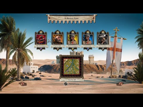 Stronghold Crusader Extreme Trail | Mission 9 | Rivers Fork | Definitive Edition