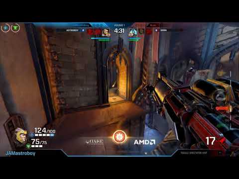 QuakeCon 2017 QC [VOD] - Round of 16: xron vs. astroboy