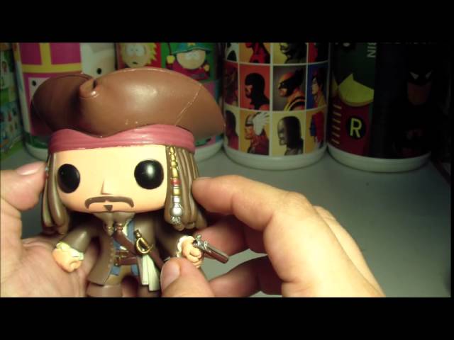 Vídeo relacionado con Piratas del Caribe Jack Sparrow minifigure Funko Pop Vinilo 10cm