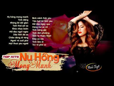 MINH TUYẾT - Nụ Hồng Mong Manh - Top Hits 8X9X Những Ca Khúc Làm Mưa Gió Hay Nhất MINH TUYẾT