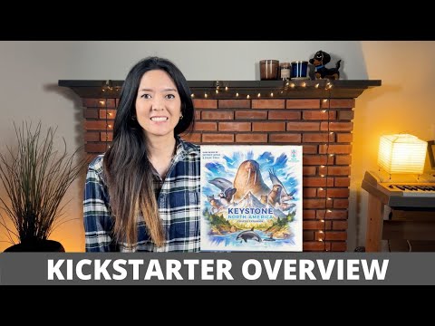 Keystone North America 2nd Edition + Coastal Expansion - Kickstarter Overview