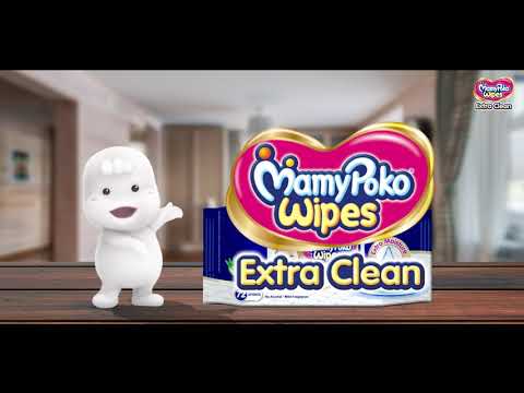 Mamypoko Extra Clean Wipes