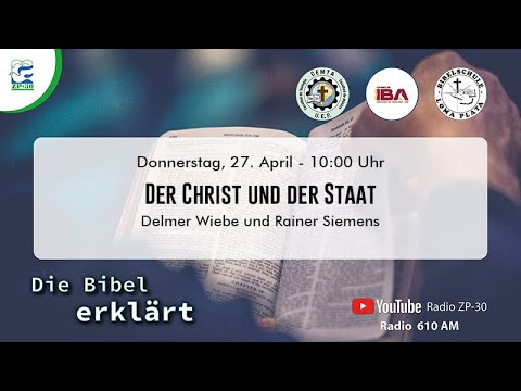 Der Christ und der Staat I Die Bibel erklärt