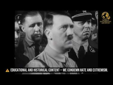 Hitler’s First Speech as Chancellor (1933) | Berlin Sportpalast Rally Restored Footage