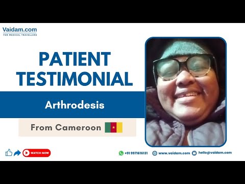 Cameroon Patient Happy With Joint Fusion Surgery