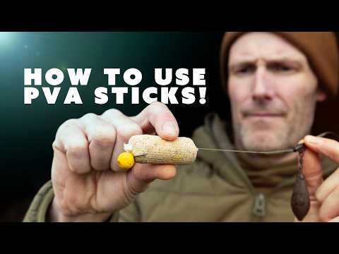 Carp Fishing Tips! PVA STICKS with Darrell Peck!
