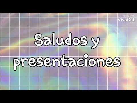 Saludos y presentaciones en italiano 🇮🇹