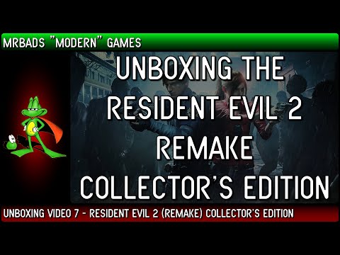 Resident Evil 2 Collector's Edition Unboxing | MrBads_Games