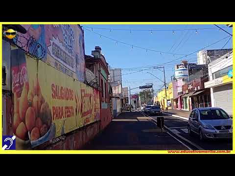 Tv Educativa Giro pela Cidade Avenida São Luiz em Marília S.P