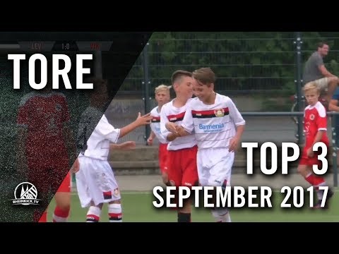 TOP 3 Tore - September 2017