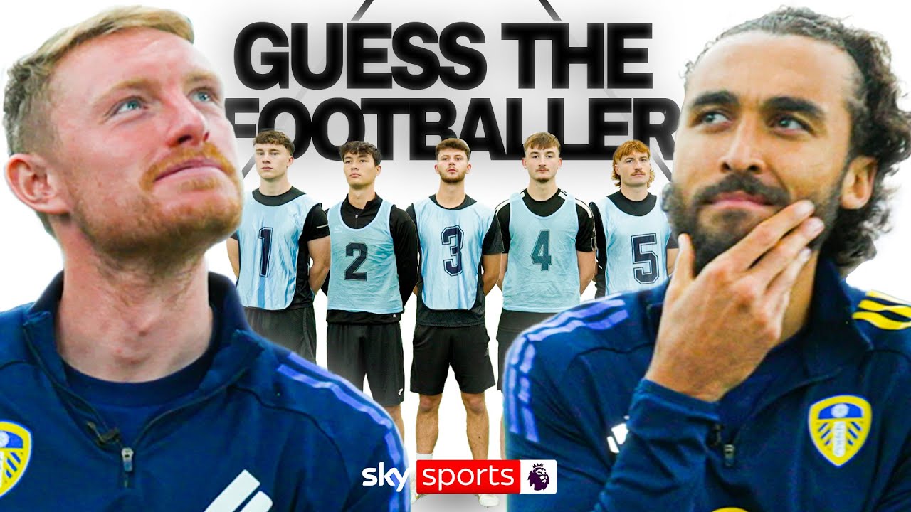GUESS THE FOOTBALLER with Leeds United's Dominic Calvert-Lewin & Sean Longstaff | Pick The Pro