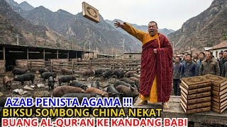 Download lagu Goosebumps! Monk Throws Quran into Pigpen, See the Painful Punishment That Befell Him. mp3