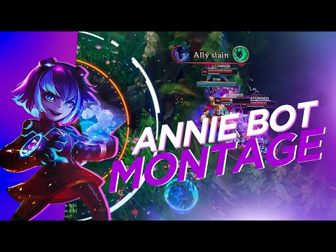 HOW A 9.8M MASTERY POINTS ANNIE MAIN CARRY | ANNIE BOT MONTAGE
