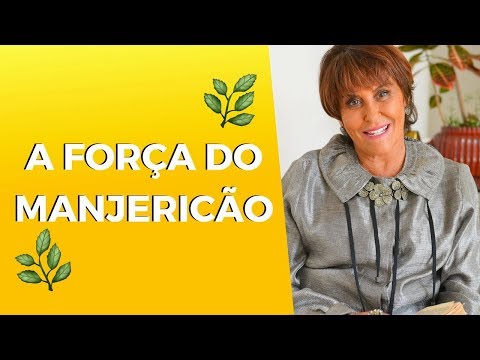 A Força do MANJERICÃO por Márcia Fernandes