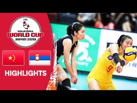 CHINA vs. SERBIA - Highlights | Women's Volleyball World Cup 2019