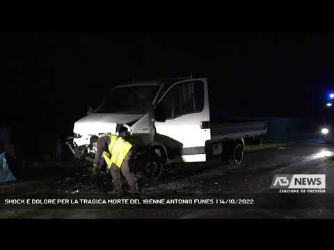 SHOCK AND PAIN AT THE TRAGIC DEATH OF 19-YEAR-OLD ANTONIO FUNES | October 14, 2022