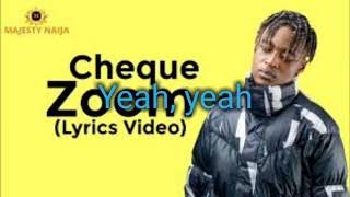 Download lagu Cheque - Zoom (lyrics video) mp3