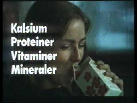 Anita Skorgan - reklame for melk 1977