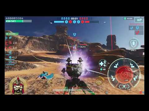 War Robots ADARTIS SOLO  [  21.9 million damage 30 Kills !!! ]