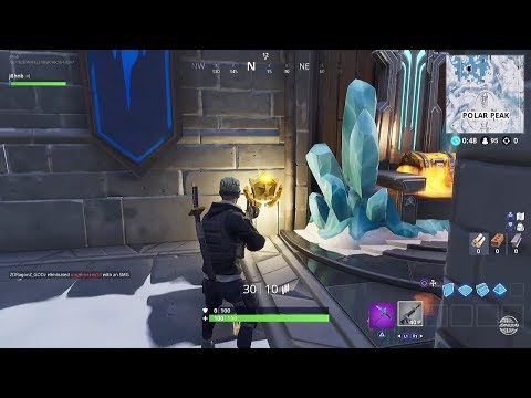 Fortnite Battle Royale - Season 7 Week 7 Snowfall Secret Battlestar Location Guide