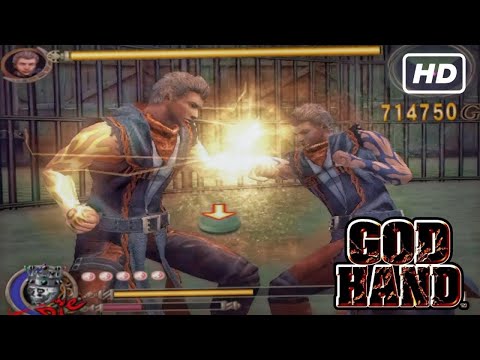GOD VS GOD HAND - dubbed hand fight #godhand #gaming