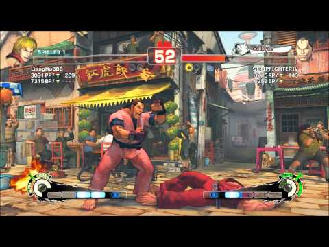 SSF4 AE LiangHuBBB ( Ken ) vs STRIPFIGHTERIV ( Dan )